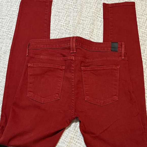 Vince. Maroon Women's Skinny Jeans Size 29 - Picture 7 of 16
